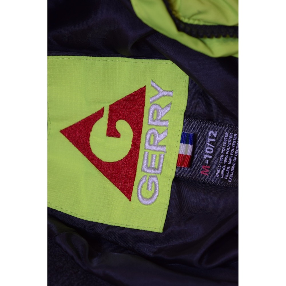 Gerry 3-in-1 LINER ONLY Jacket BOYS 10 12 Gray Safety Neon Green FLAWS - Picture 9 of 16